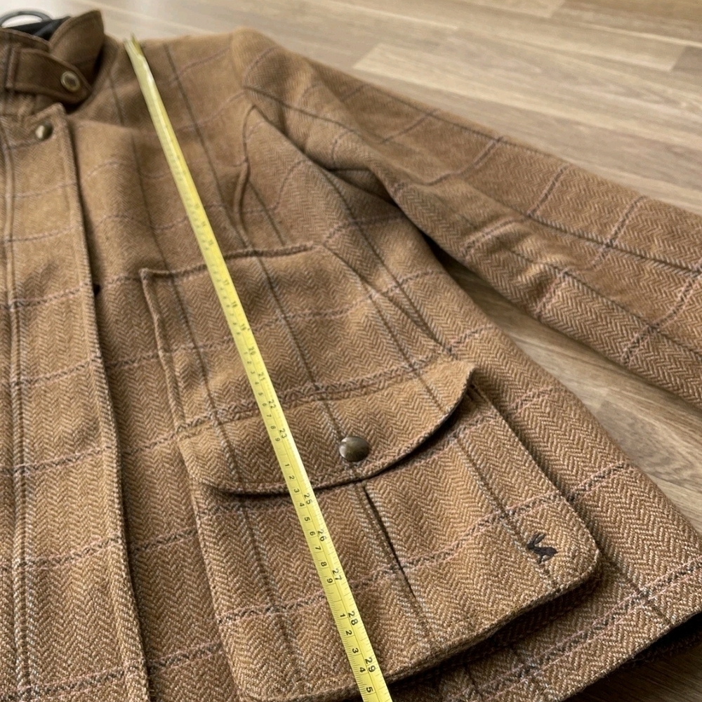 JOULES Women's Fieldcoat Tweed Country Jacket in Harkworth Tweed, Size UK 20 - Picture 12 of 12